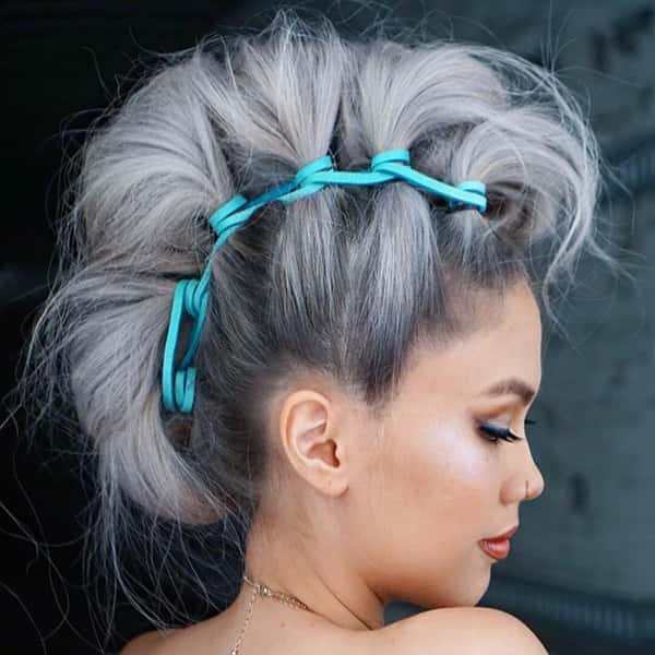 Knotted Mohawk Created by @maggiemh