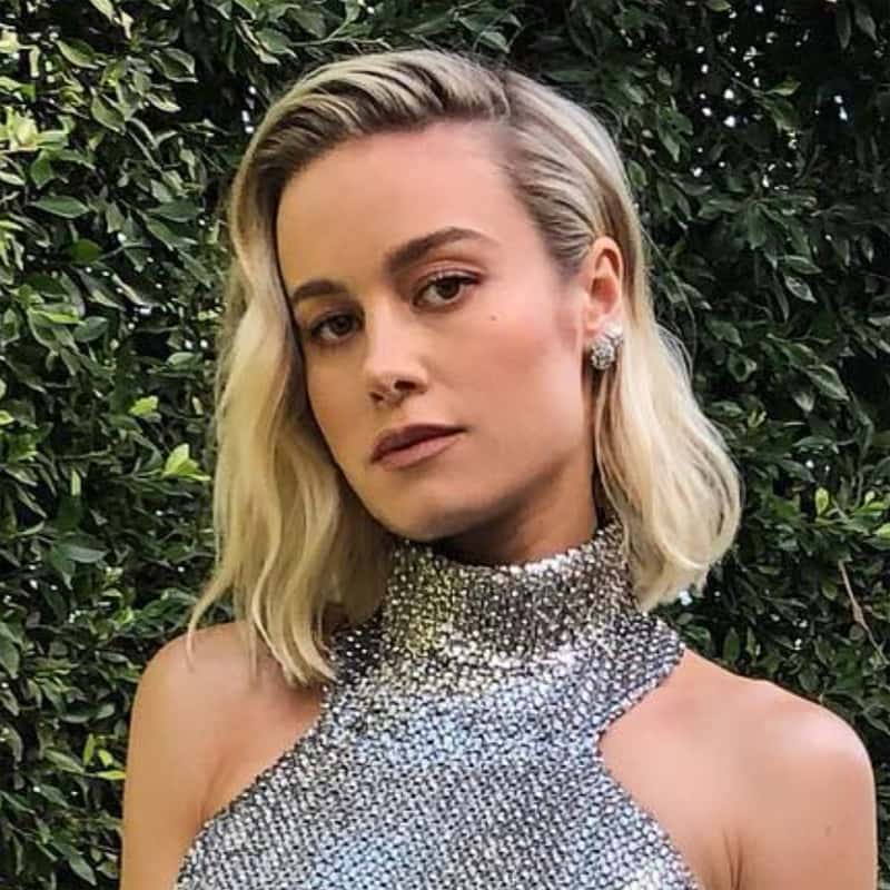 Brie Larson 2019 Oscars hair Academy Awards Celine dress Bryce Scarlett Moroccanoil