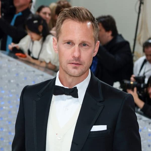 alexander skarsgard succession met gala haircut hairstyle
