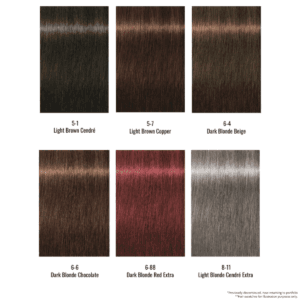 IGORA COLOR10 six new color shades on display