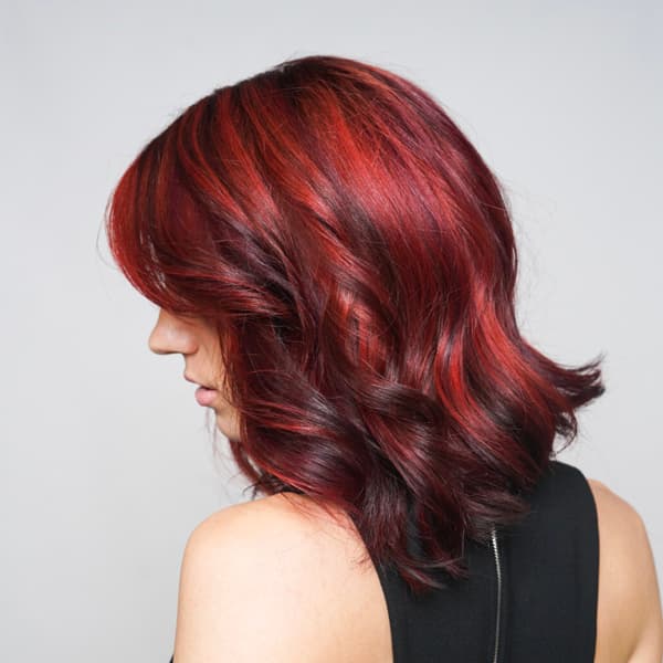 red ribbon haircolor technique revlon professional