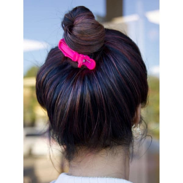 how to achieve ponylights highlights that are visibly when clients wear their hair up brighten the hairline in less than 20 foils partial mirella manelli kenra professional simply blonde