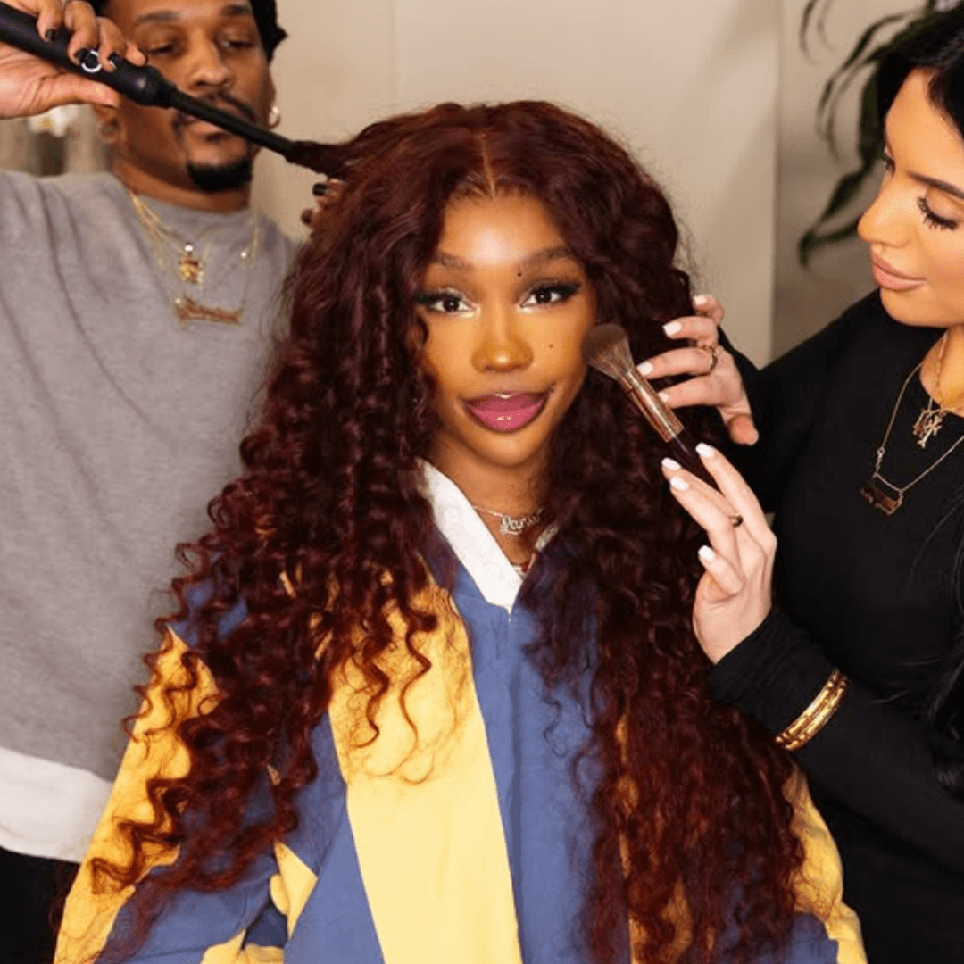 sza super bowl hair