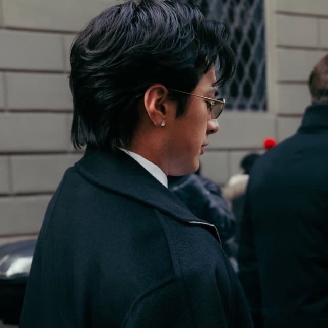 Hudson Mullet GTL - Hudson Williams’ Textured Mullet at Giorgio Armani5
